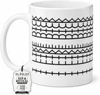 Hidden Message Mug - Funny Swear Word Coffee Mugs For Coworkers, Friends, Family