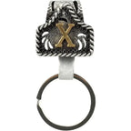 Handmade Cow Tag Belt Key Holder