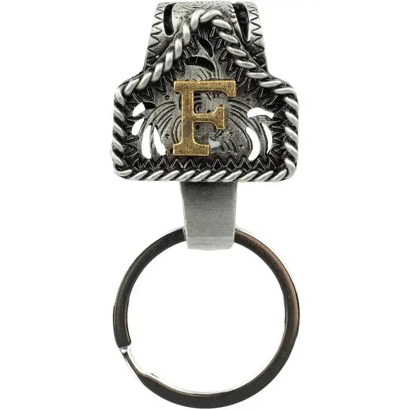 Handmade Cow Tag Belt Key Holder