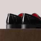 BRUNO MARC Men's Patent Leather Penny Loafers