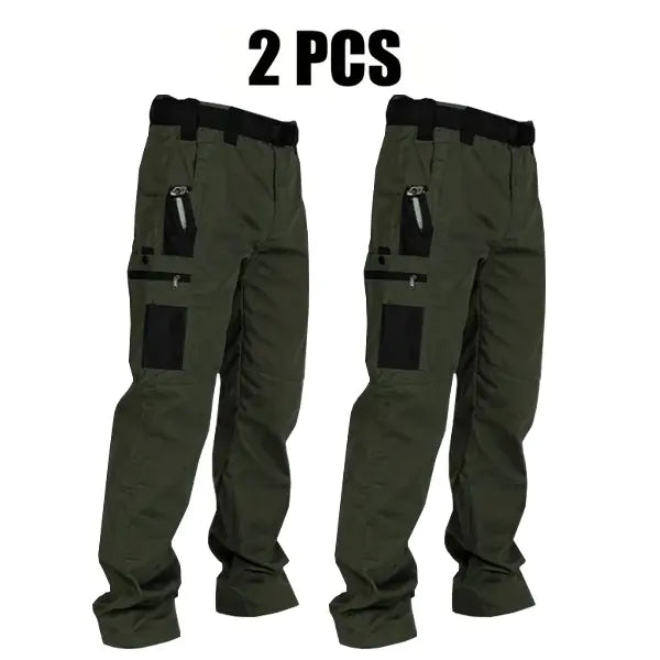 HOMUG Men's Solid Color Tactical Work Pants