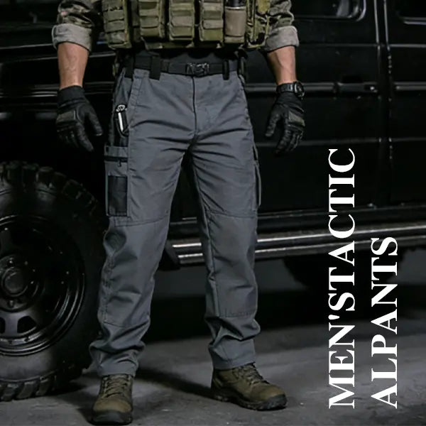 HOMUG Men's Solid Color Tactical Work Pants