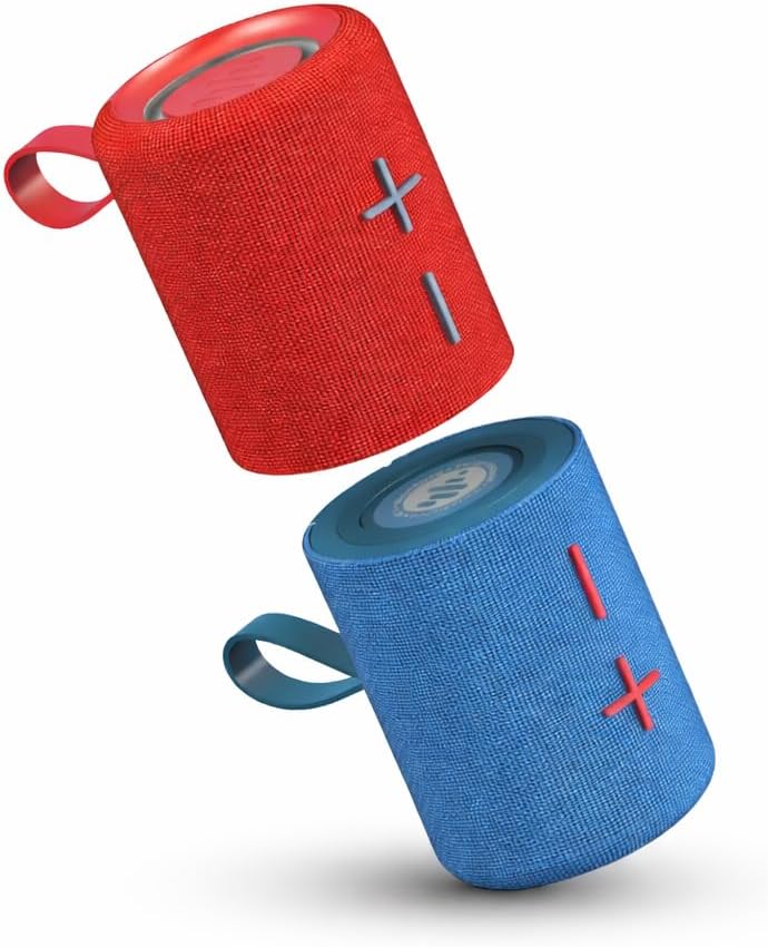 Twin 2-in-1 Mini Portable Bluetooth Speaker