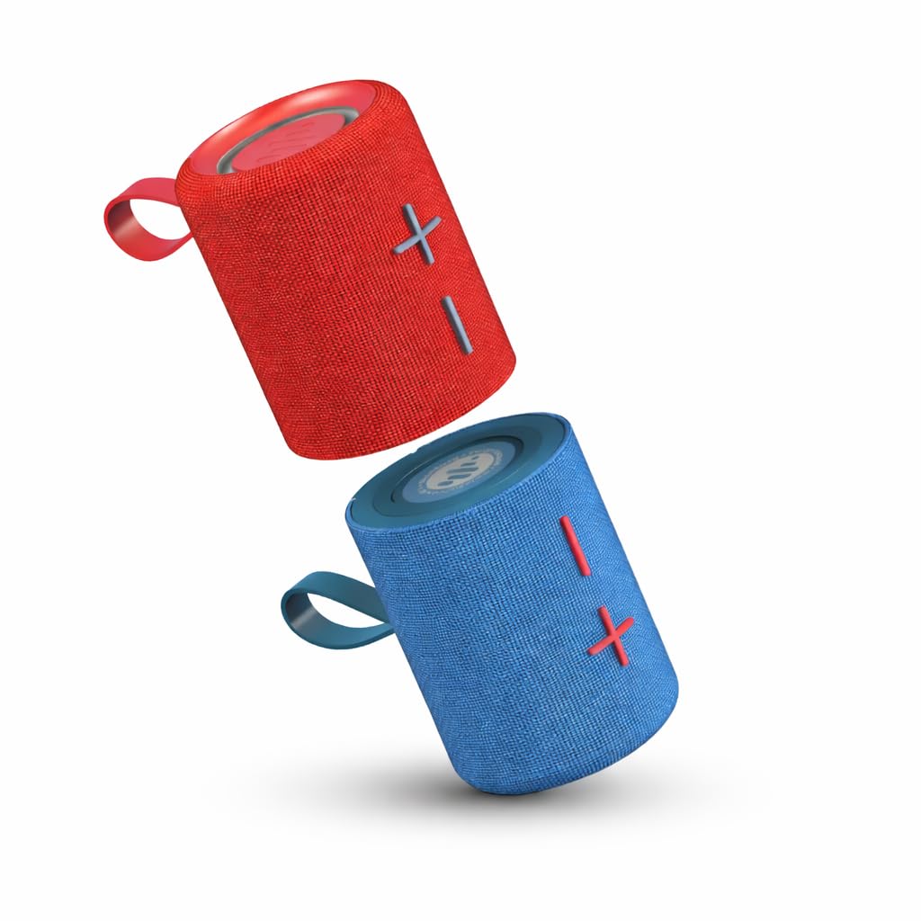 Twin 2-in-1 Mini Portable Bluetooth Speaker