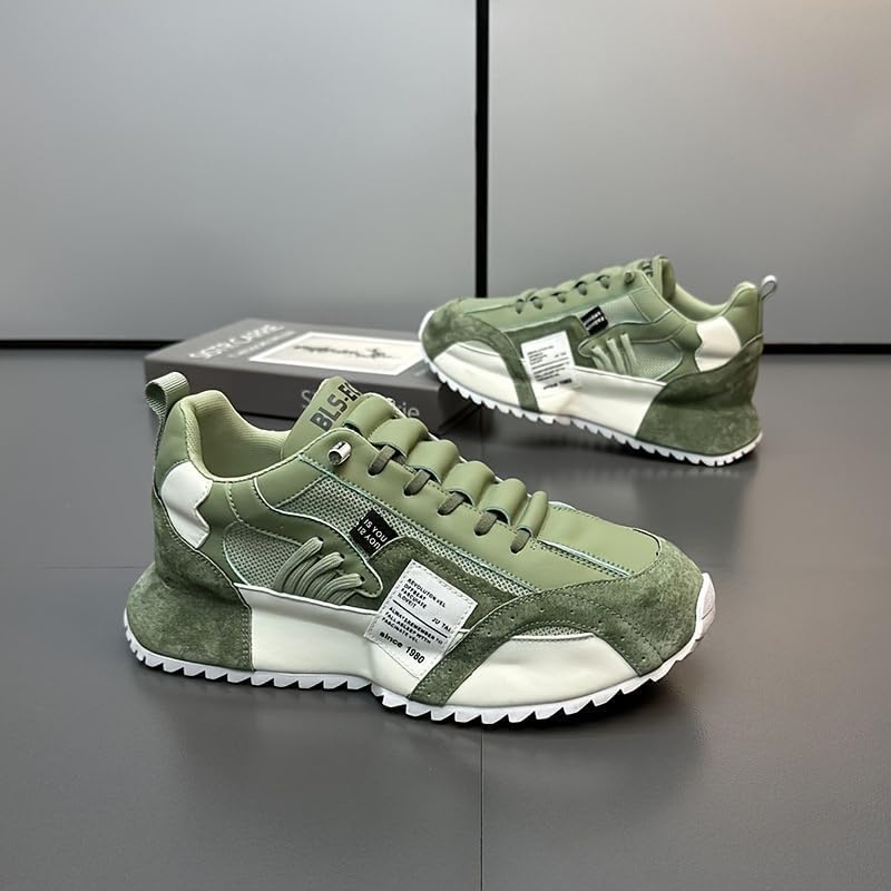 Men's Lace-Up Sneakers for Outdoor Sports Walking