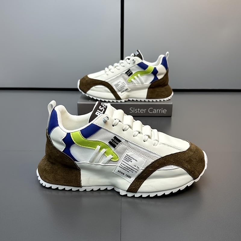 Men's Lace-Up Sneakers for Outdoor Sports Walking