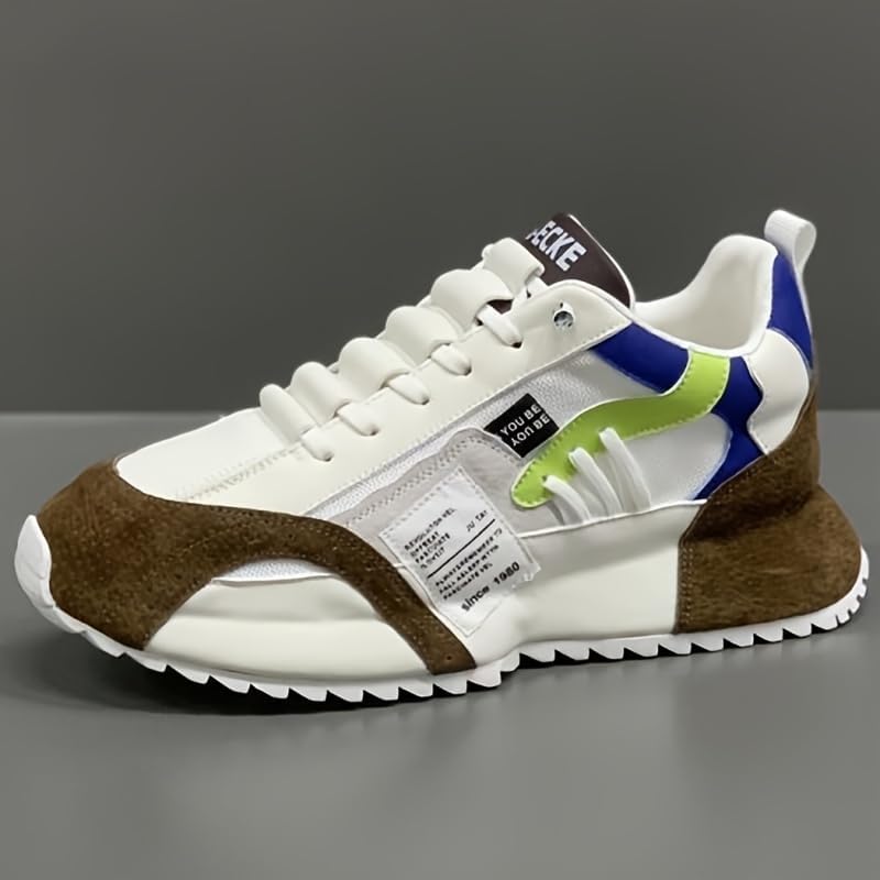 Men's Lace-Up Sneakers for Outdoor Sports Walking
