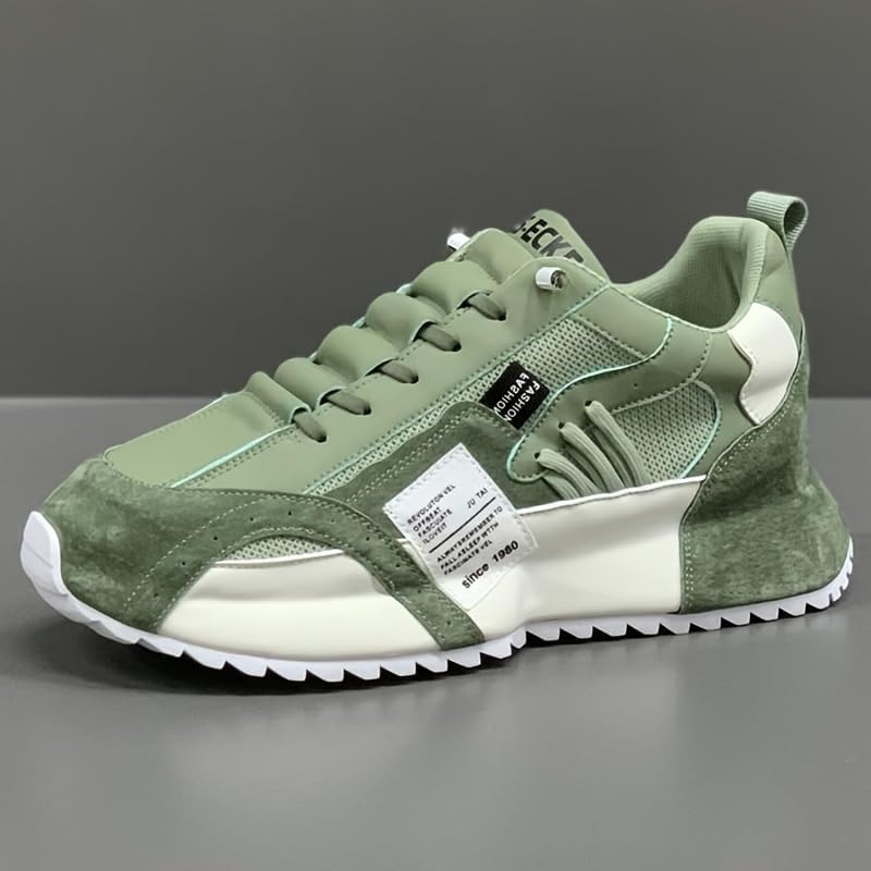 Men's Lace-Up Sneakers for Outdoor Sports Walking