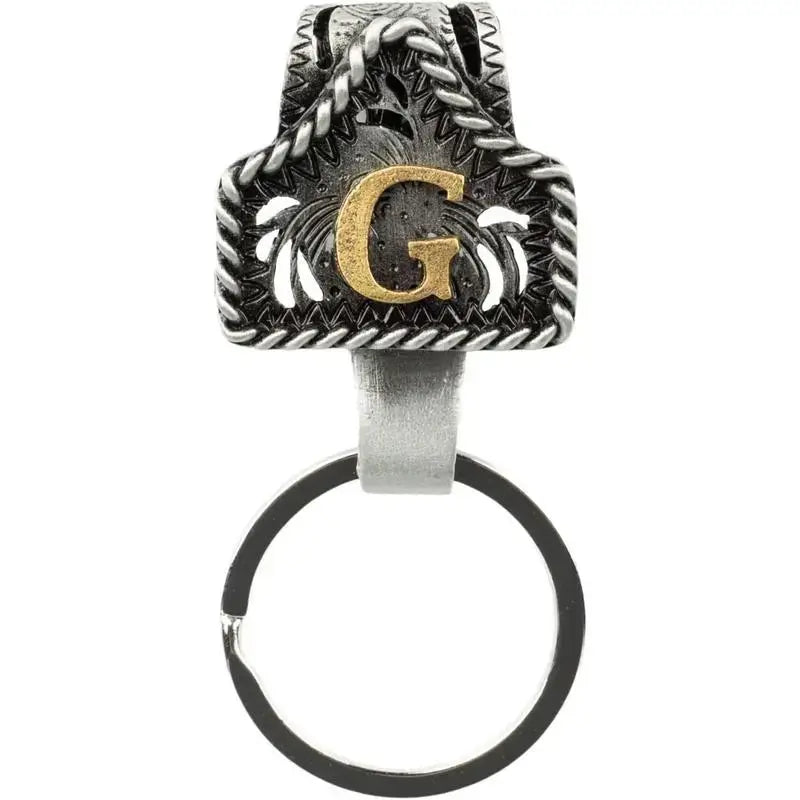 Handmade Cow Tag Belt Key Holder