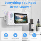 Shower Phone Holder with Speaker