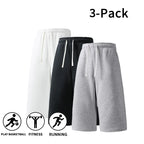 3-Pack Men’s Athletic Sweat Shorts
