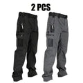 HOMUG Men's Solid Color Tactical Work Pants