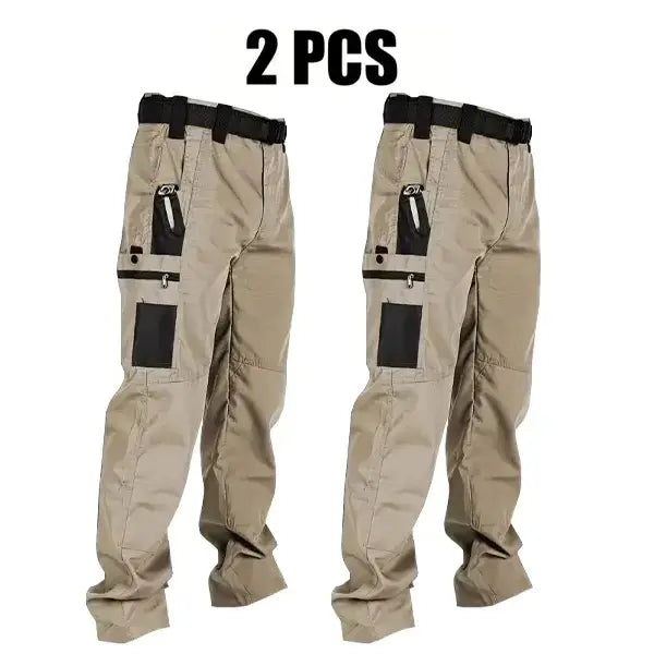 HOMUG Men's Solid Color Tactical Work Pants