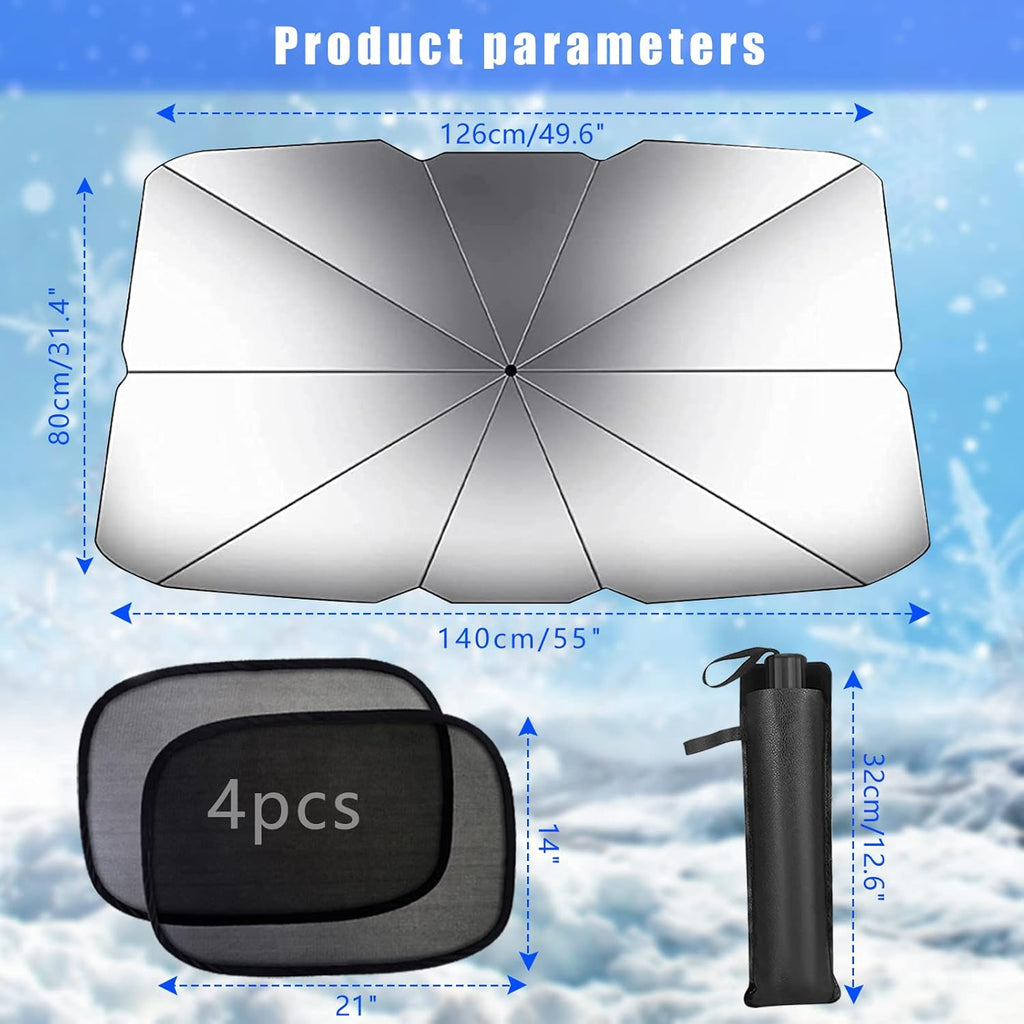 Car Sun Shades Windscreen