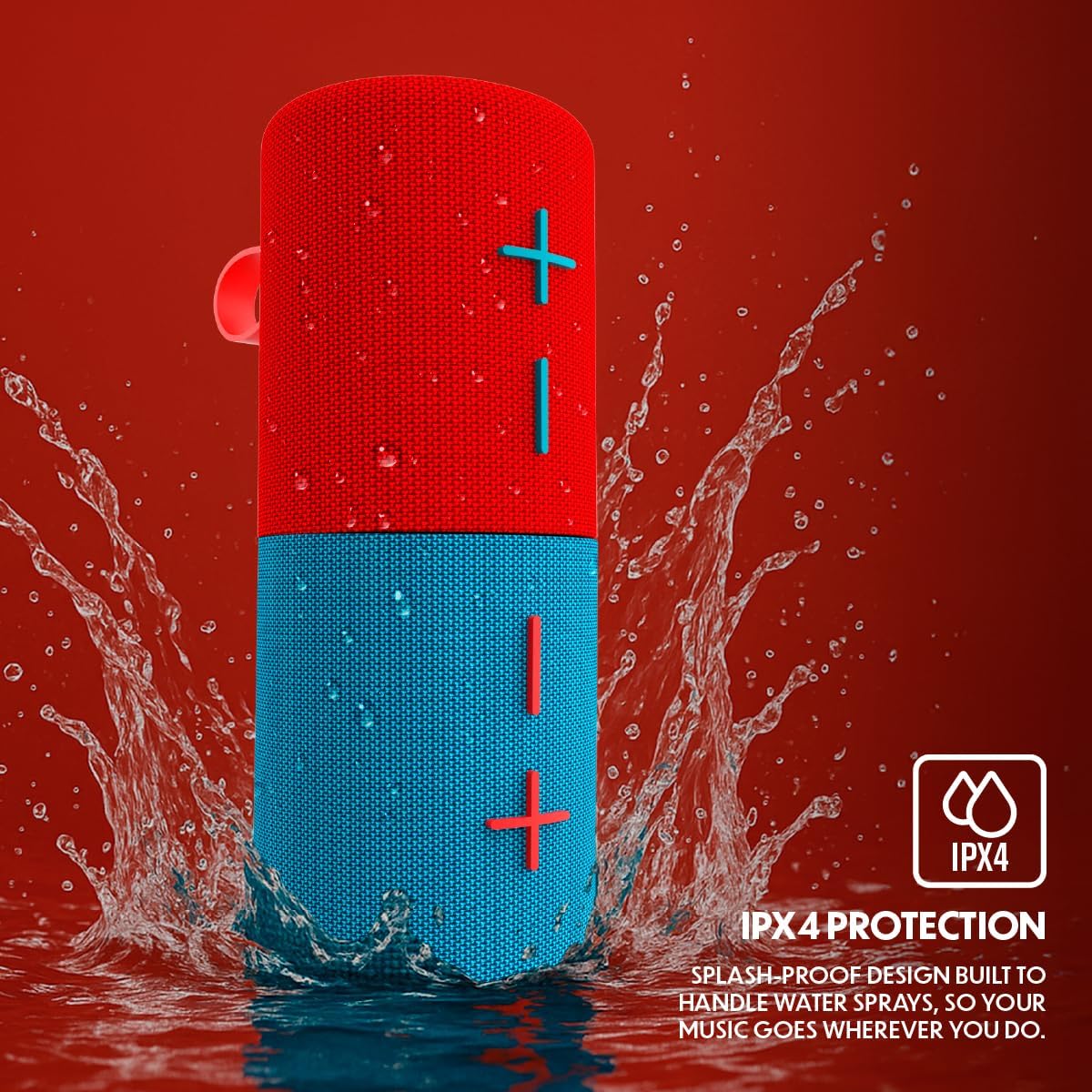 Twin 2-in-1 Mini Portable Bluetooth Speaker