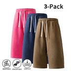 3-Pack Men’s Athletic Sweat Shorts