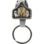 Handmade Cow Tag Belt Key Holder
