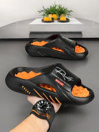 Men's Casual Letter Print Slides