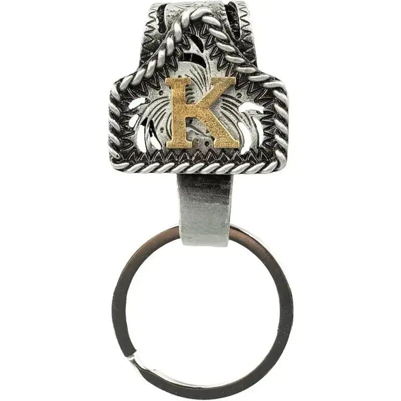 Handmade Cow Tag Belt Key Holder