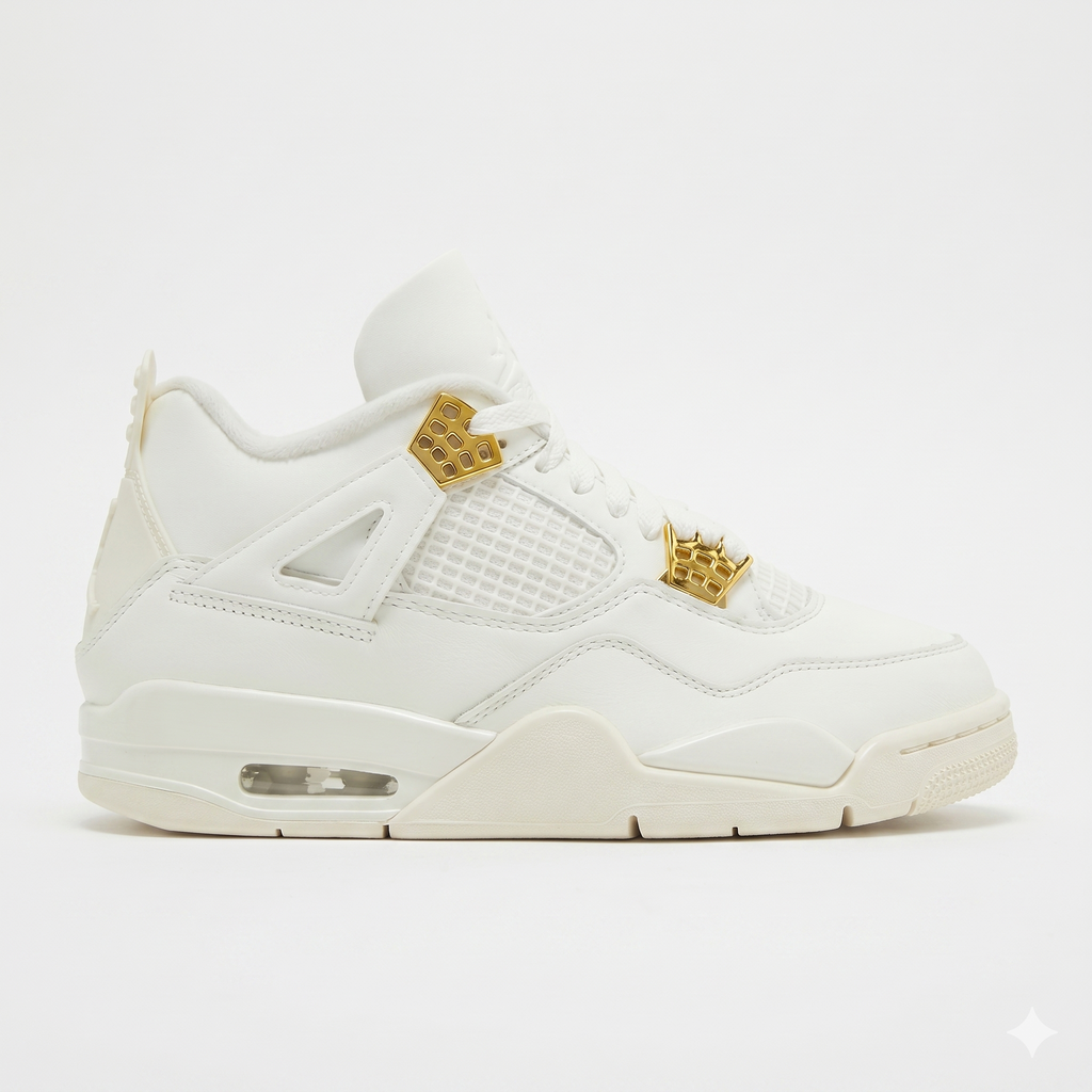 J4 Retro 'Metallic Gold