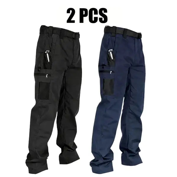 HOMUG Men's Solid Color Tactical Work Pants