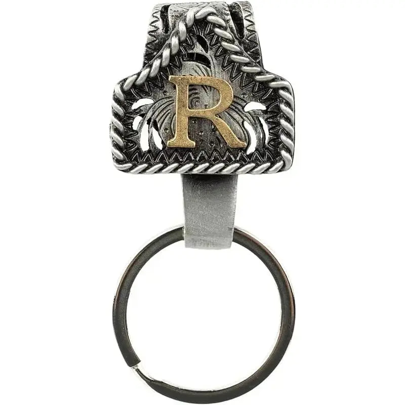 Handmade Cow Tag Belt Key Holder
