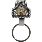 Handmade Cow Tag Belt Key Holder