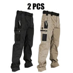 HOMUG Men's Solid Color Tactical Work Pants