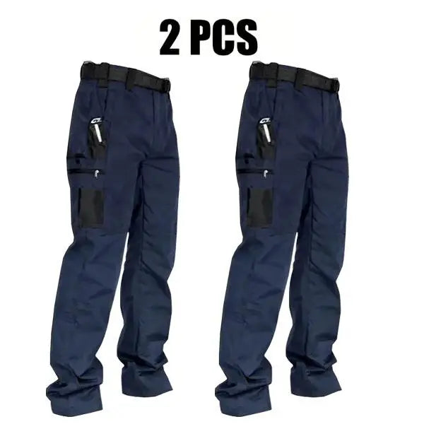HOMUG Men's Solid Color Tactical Work Pants