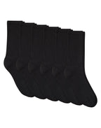 Hanes Unisex Crew Socks 6 Pack