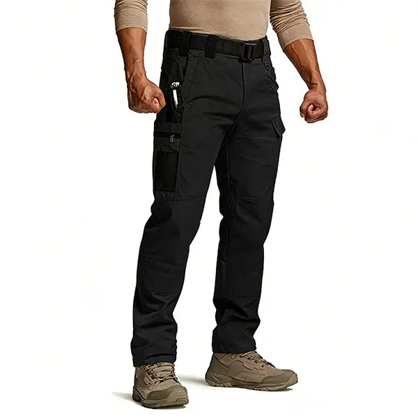 HOMUG Men's Solid Color Tactical Work Pants