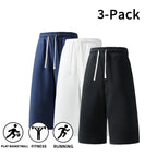 3-Pack Men’s Athletic Sweat Shorts