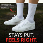 Hanes Unisex Crew Socks 6 Pack